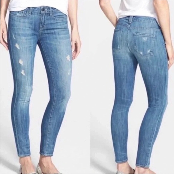 Vince Dylan Skinny Jeans in Wrecked - Picture 1 of 8